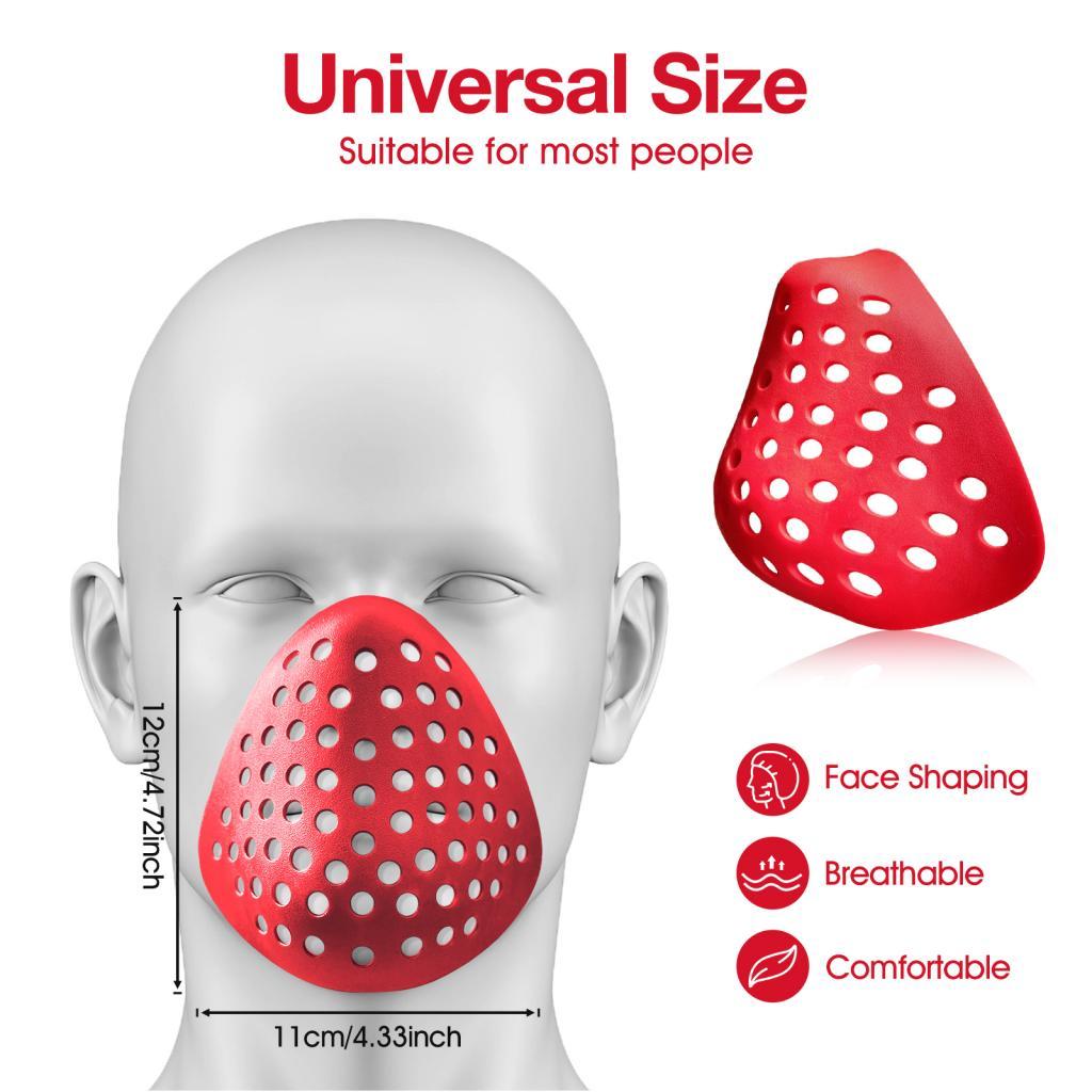Silicone Mask Bracket - 3D-masker, binnenste beugel, siliconen gezichtsschaal, ondersteuningsframe