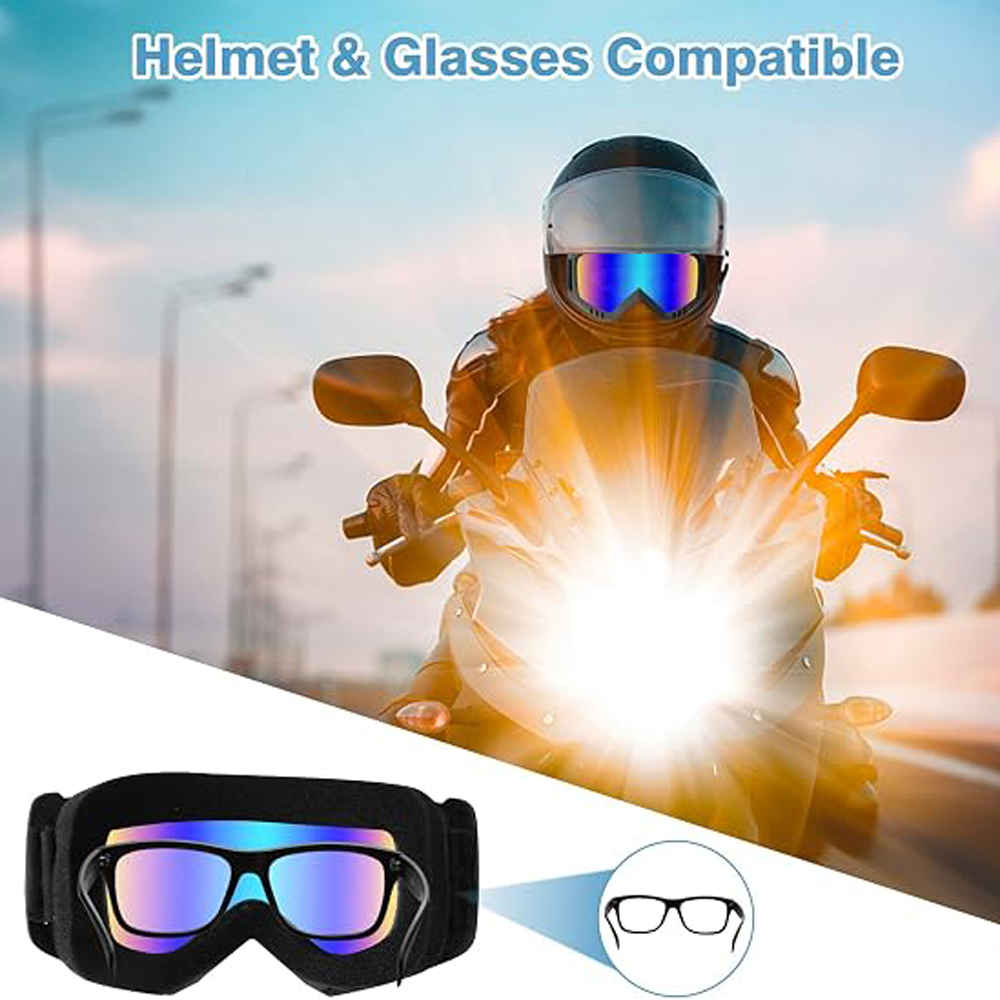 Motocrossbril met anti-condens - Anti Pollution Mask recensie en prijs