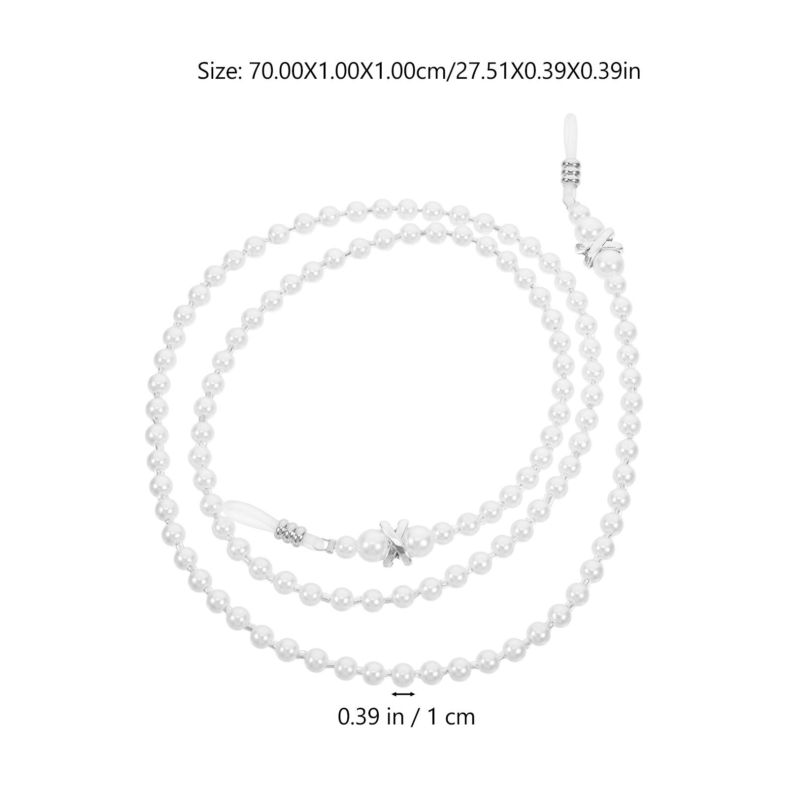 Parelbrilketting met kralen, a - Mask Chain Holder recensie en prijs