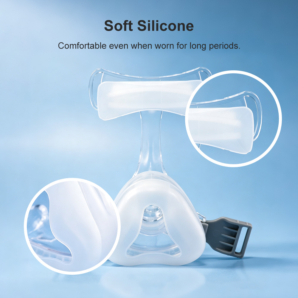 Universeel CPAP-neusmasker met - Silicone Mask Bracket recensie en prijs
